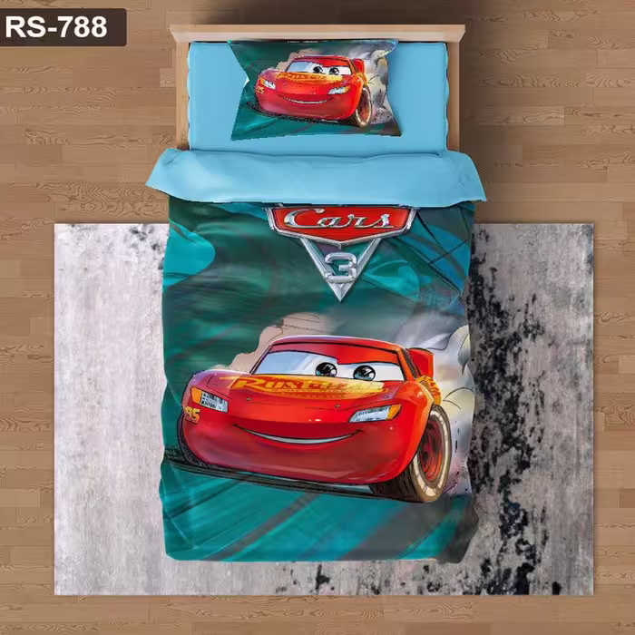 سرویس روتختی 1 نفره تنسل چاپی برندترک لند (Turk Land)  کد rs 788