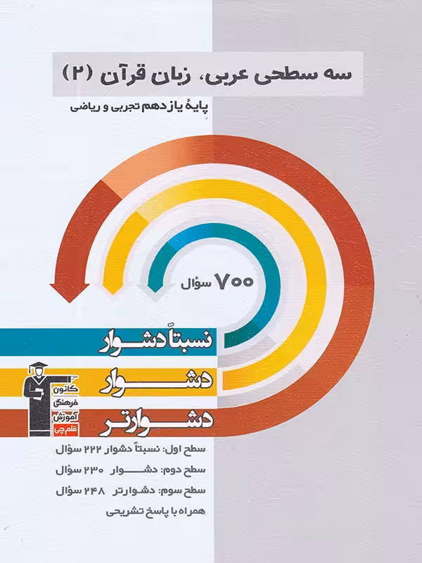 قلم چی سه سطحی عربی زبان قرآن یازدهم (رشته ریاضی و تجربی)