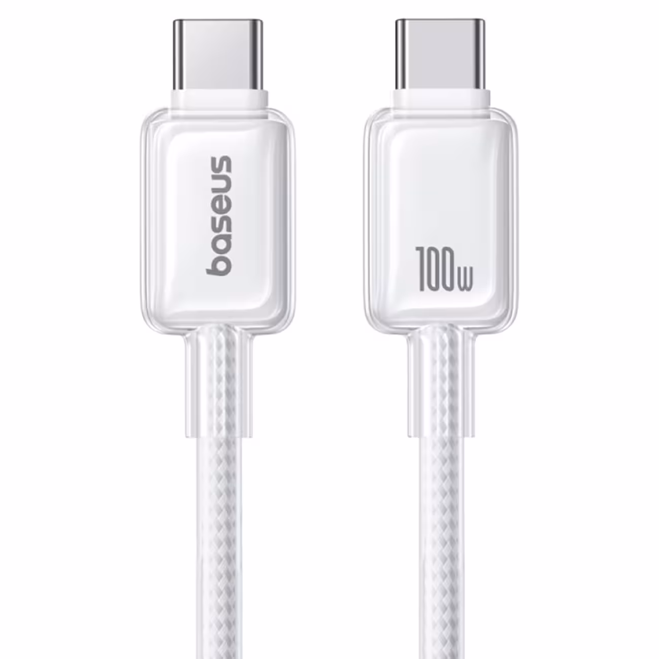 کابل تایپ سی به تایپ سی 100 وات 1 متری بیسوس Baseus CB000132 P10383100211-00 | شارژ و انتقال داده