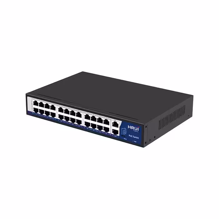 سوئیچ PoE اچ ار یو ای HRUI HR902- AF-242G-300 | فروشگاه کم نیو