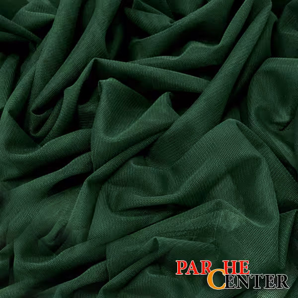 پارچه تور سبز یشمی عرض 150