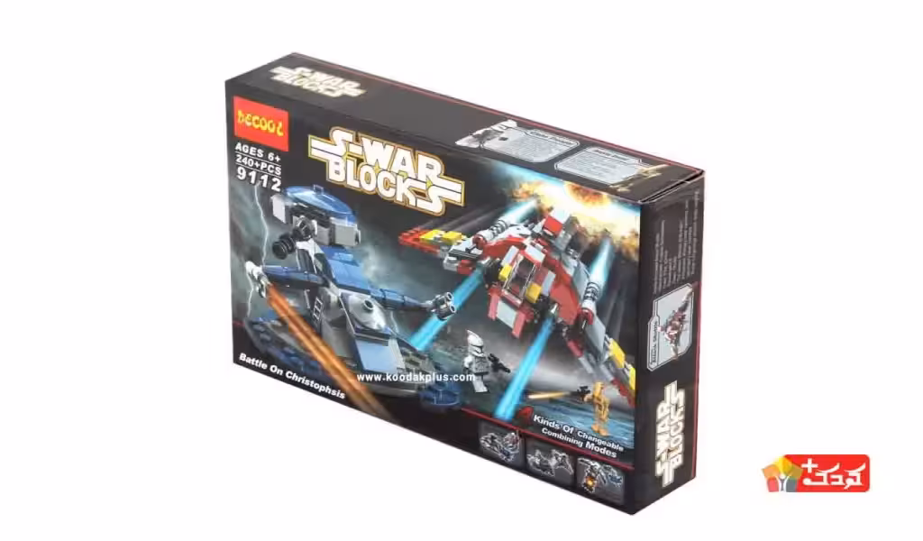 لگو 4 مدلی جنگ ستارگان مدل DECOOL-9112