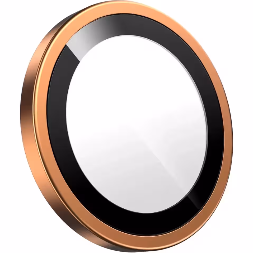 محافظ لنز دوربین کلاسیک آیفون 17 پرو/پرو مکس گرین لاین | نارنجی