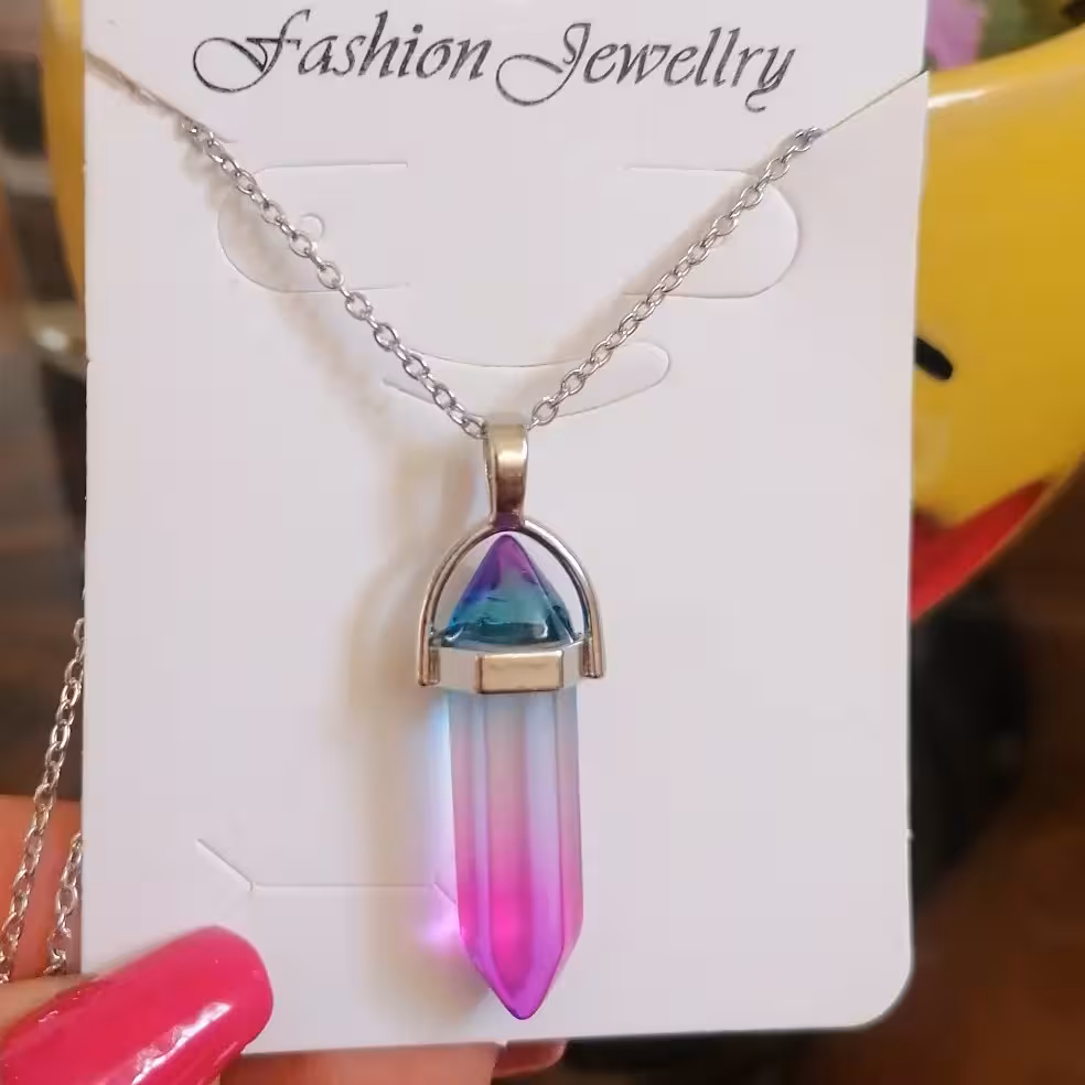 گردنبند منشور استیل 