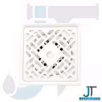 کفشور 10*10 استیل سفید جلسومینا (508W)