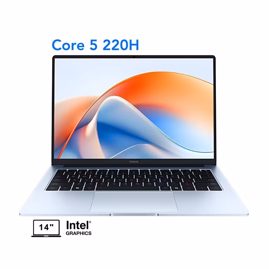 لپ تاپ هواوی آنر نوت بوک 14 مدل Honor Notebook X14 Plus Core 5 220H 32G 1T 2.8K 120Hz 2025