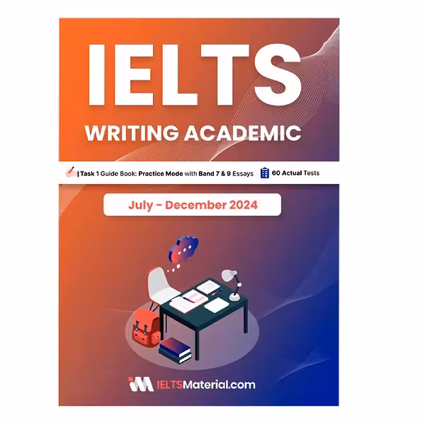 کتاب IELTS Writing Actual Academic Task1 July December 2024