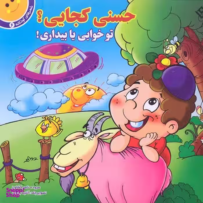 کتاب حسنی کجایی؟ تو خوابی یا بیداری؟ اثر ناصر کشاورز انتشارات برف