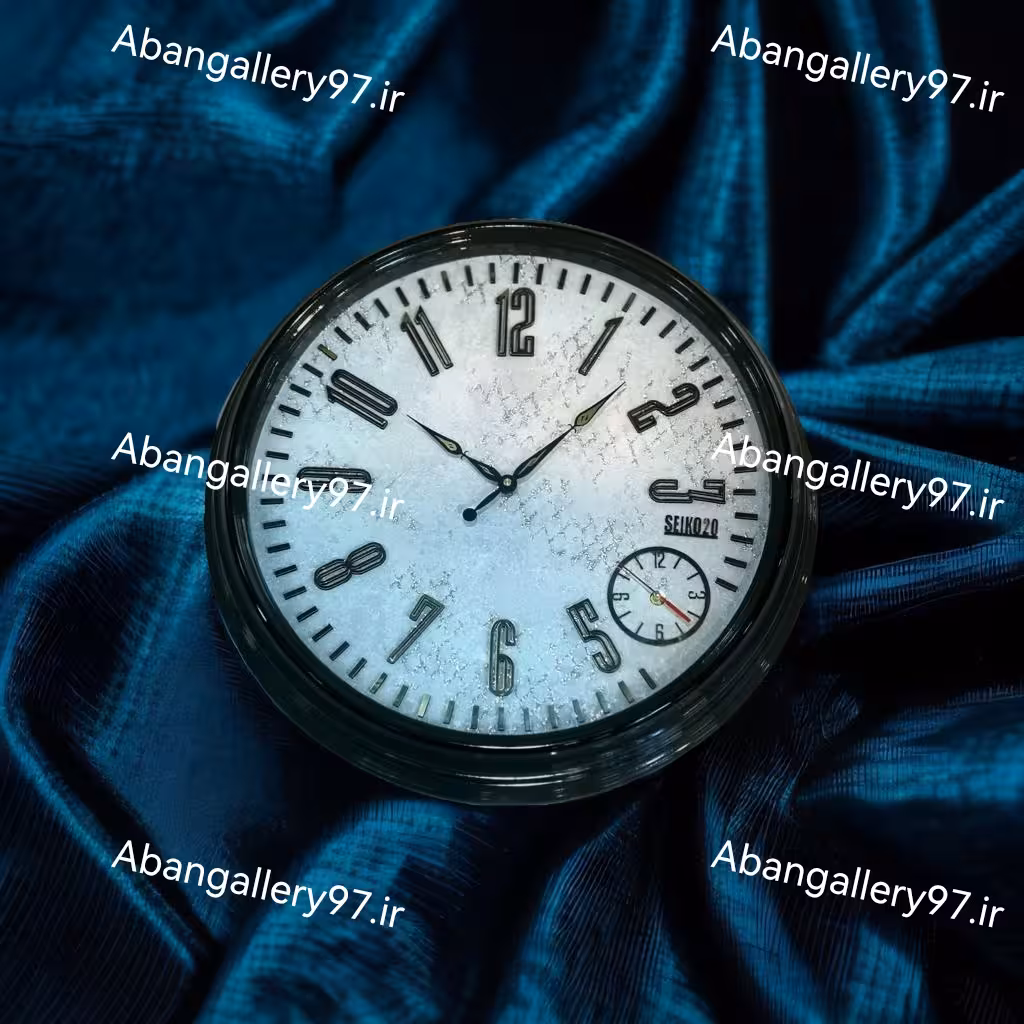 ساعت دیواری دو زمانه درجه1