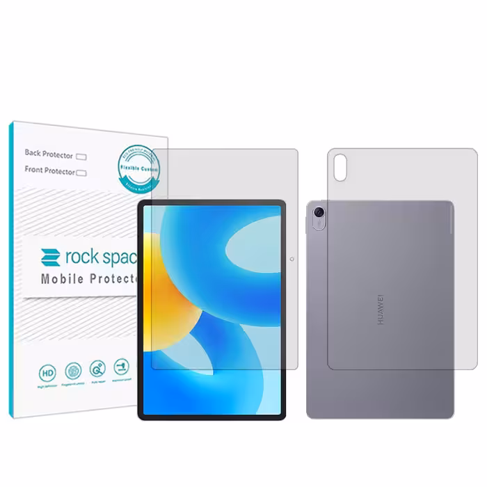 محافظ صفحه نمایش شفاف راک اسپیس مدل HyGEL مناسب برای تبلت هوآوی Matepad 11.5 2023 به همراه محافظ پشت گوشی