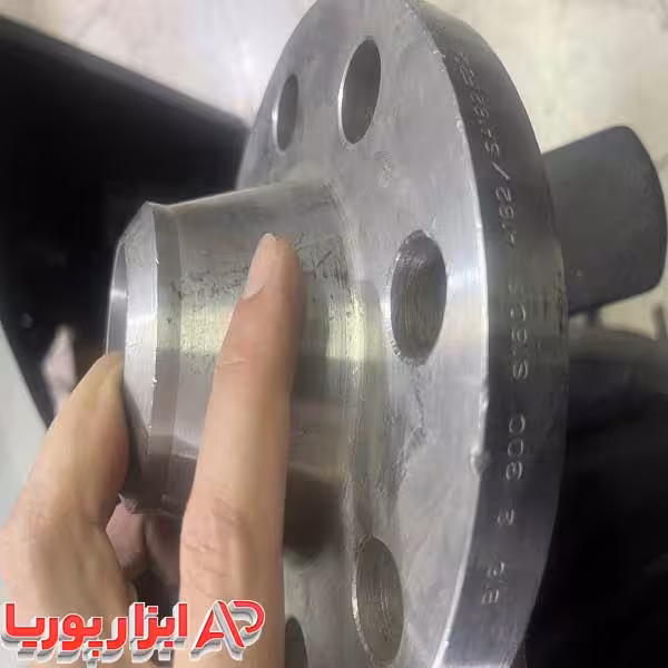 فلنج گلودار 2 ریس فیس کلاس 300 رده 160 B16 از جنس SA182/F304