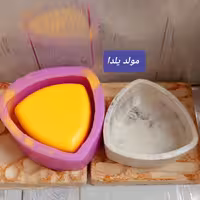قالب سیلیکونی کاسه مثلثی 