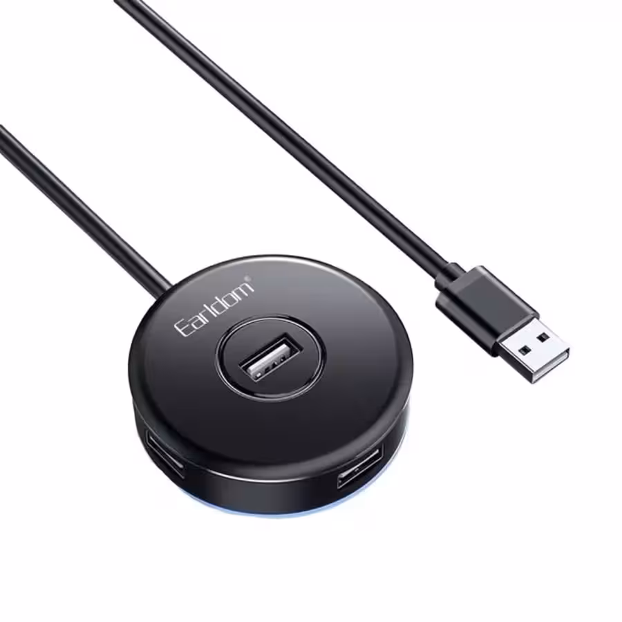 هاب 4 پورت USB20 ارلدام مدل ET-HUB13