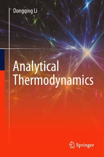 خرید و دانلود نسخه کامل کتاب Analytical Thermodynamics