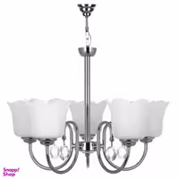 لوستر 5 شعله چشمه نور کد A856/5-CO