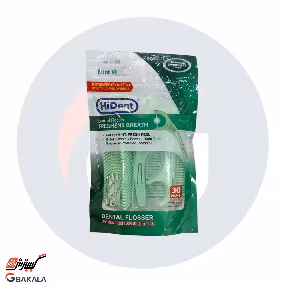 نخ دندان کمانی هایدنت 30 عددی