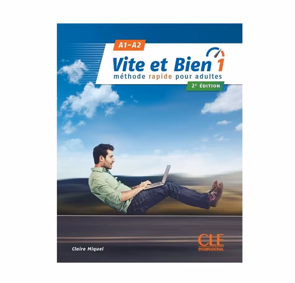 Vite et bien 1 2ème édition A1-A2 ویت ات بین یک ویرایش دوم سیاه و سفید
