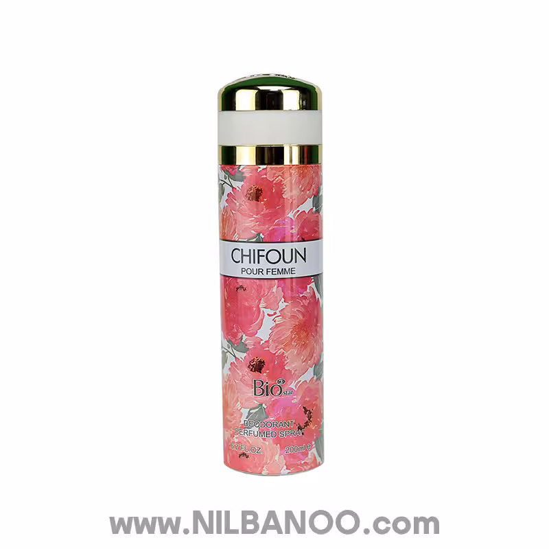 اسپری زنانه بیو استار مدل شیفون Chifoun