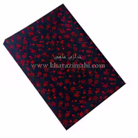 پارچه کتان نخ فیلور عرض90 طرح گل ریز تو خالی کد 240