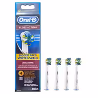 سری یدک مسواک برقی اورال بی مدل Floss Action بسته 4 عددی