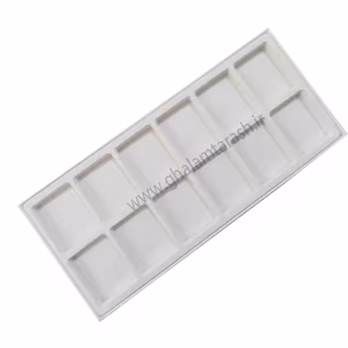 پالت دوازده خانه قرص آبرنگ آقامیری