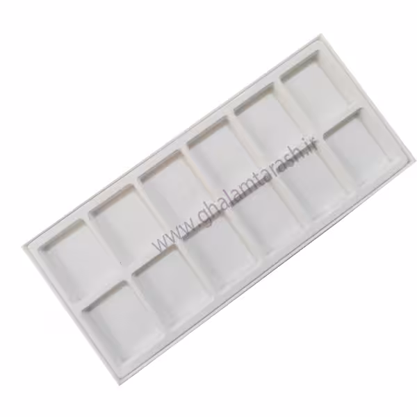 پالت دوازده خانه قرص آبرنگ آقامیری