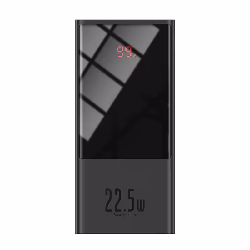 پاوربانک 10000 فست شارژ  22.5 وات بیسوس Baseus PPMN-A01 Super Mini Digital Display Power Bank
