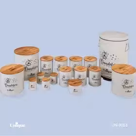 سرویس آشپزخانه 16 پارچه یونیک مدل الیزابت قاصدک کد 9083