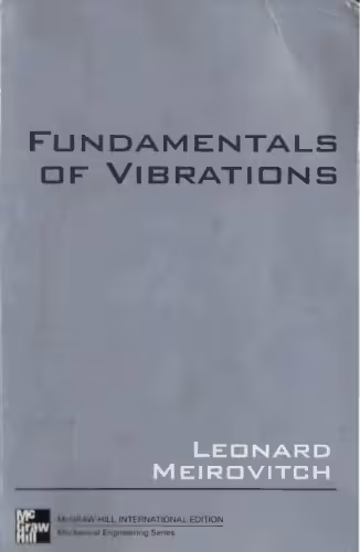 خرید و دانلود نسخه کامل کتاب Fundamentals of vibrations