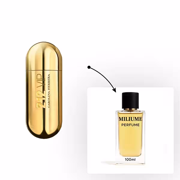 اسانس عطر Carolina Herrera 212 VIP برند Givaudan - کد 2443 - 212 وی آی پی زنانه 100ML - میلیوم پرفیوم