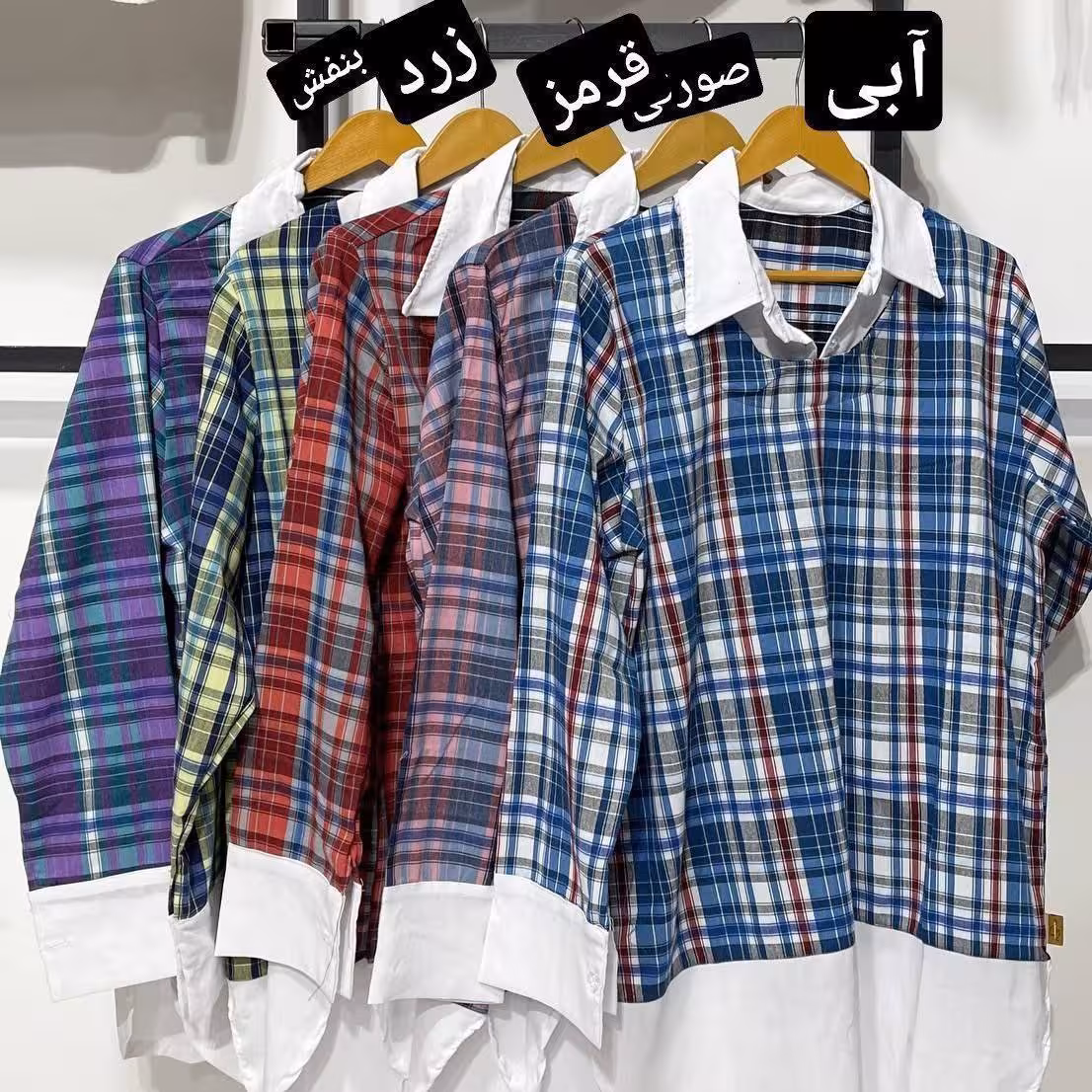 مانتو چهارخونه جنس کتان پنبه خنک
