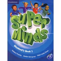 کتاب کار Super Minds 1 ویرایش اول رحلی بزرگ به همراه سی دی