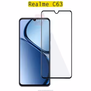 محافظ صفحه شیشه ای ریلمی Full Tempered Glass | Realme C63