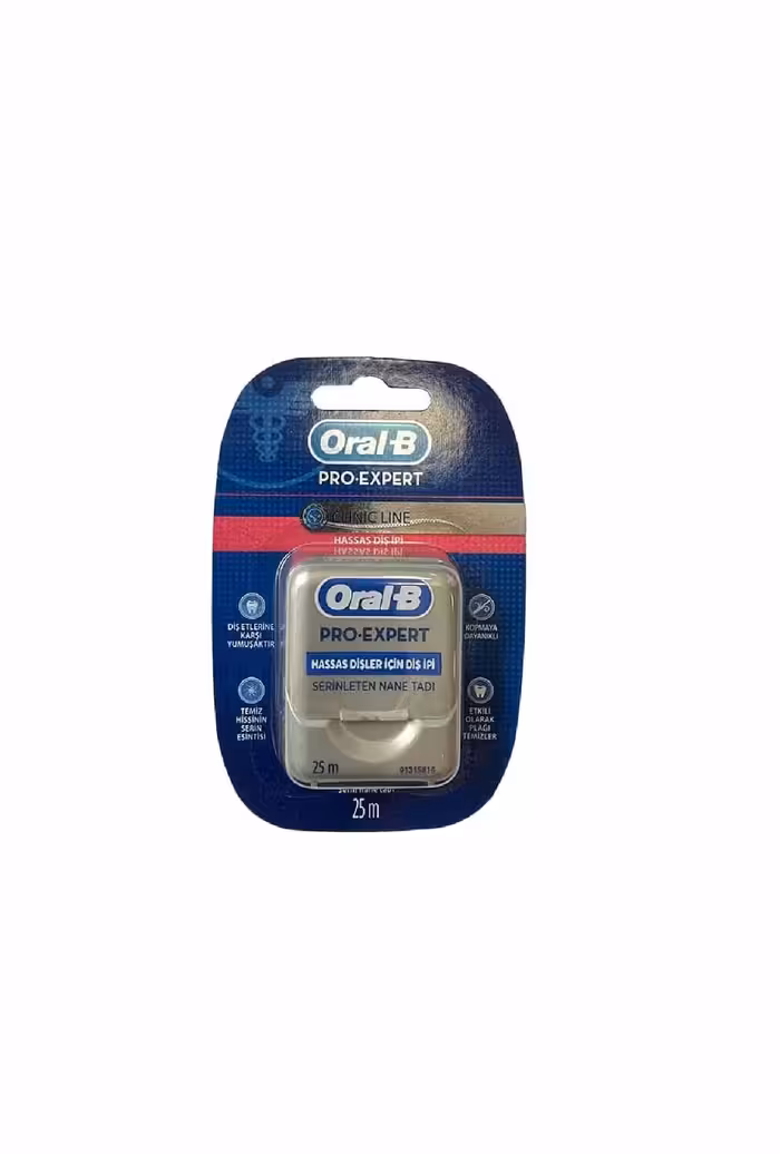 نخ دندان اورال بی ORAL-B مدل PRO EXPERT سری CLINIC LINE طول 25 متر