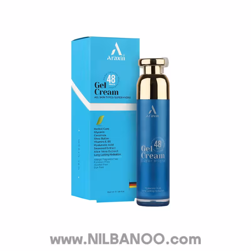 ژل کرم سوپر آبرسان گیاهی آراکسین