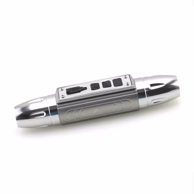 چراغ قوه یووی 365 و 395 نانومتر و نور زرد و سفید زینگارو ZINGARO S-87 Steel