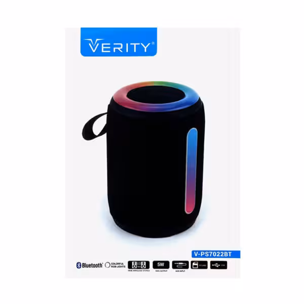 اسپیکر رم و فلش خور VERITY مدل 7022