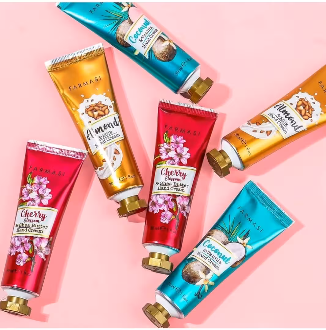 کرم دست جیبی بادام و شیر فارماسی