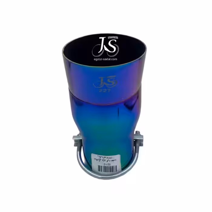 سر اگزوز شکاری پژو گرد هفت رنگ کد 227