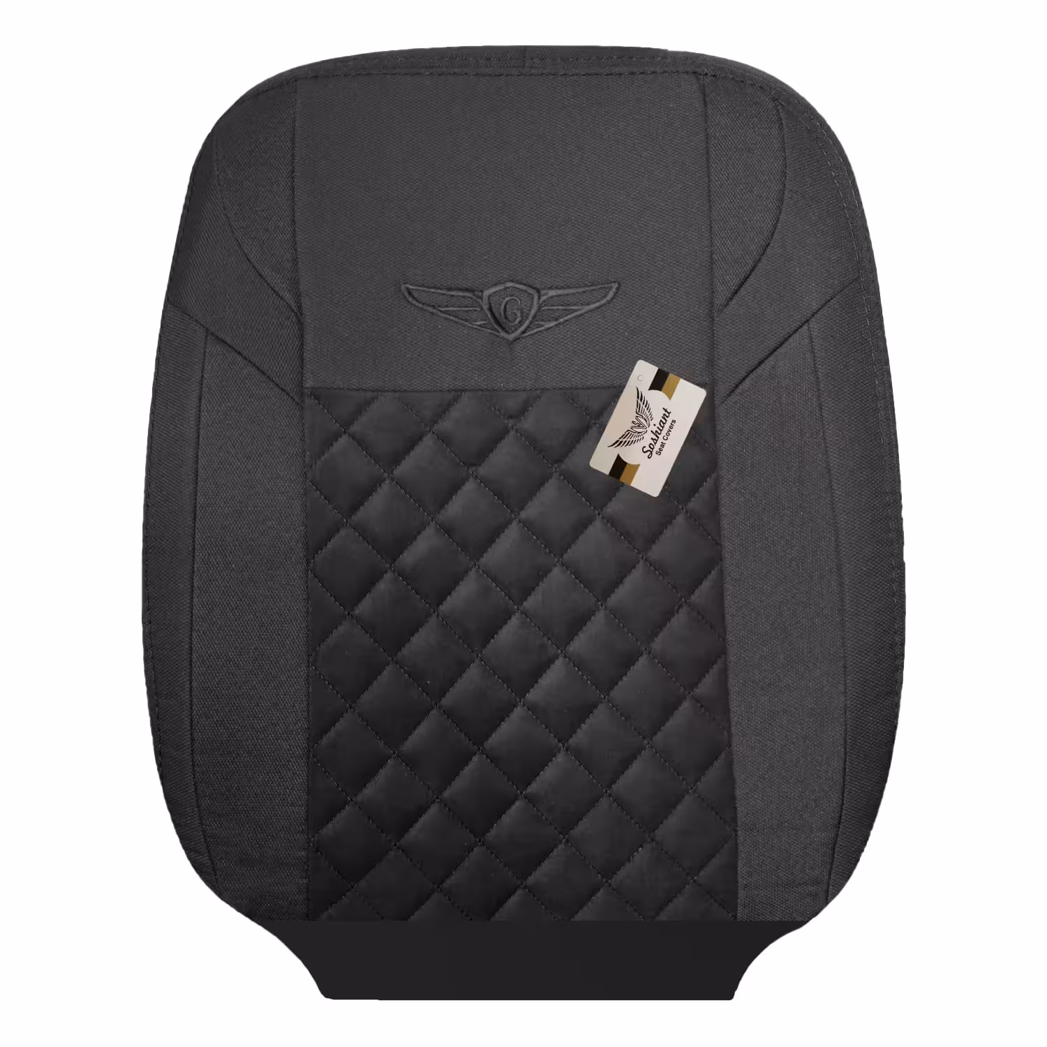 روکش صندلی خودرو کوییک و تیبا 2 جودون مشکی لمسه مخمل خرجکار مشکی