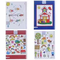 دفتر نقاشی 50 برگ کیان شاد مدل nagh مجموعه 4 عددی | چاوه