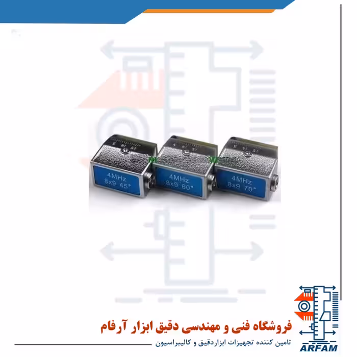 پراب زاویه ای 45 درجه 4 مگاهرتز HUATECH 8*9