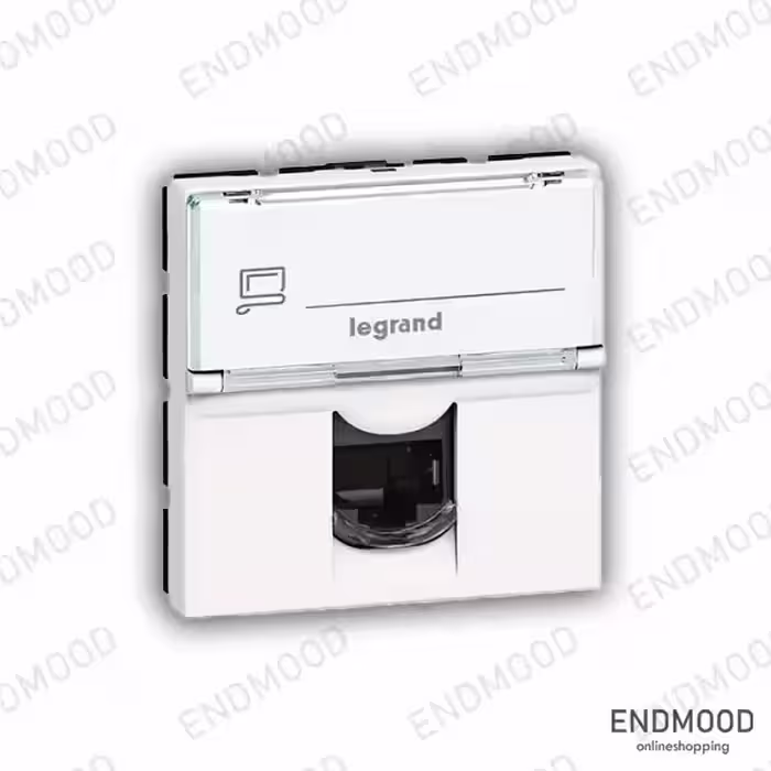کیستون پهن لگراند 2 ماژول 076564 Legrand Keystone Cat6 UTP