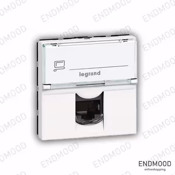 کیستون پهن لگراند 2 ماژول 076564 Legrand Keystone Cat6 UTP