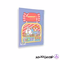 دفتر خط دار 60برگ جلد نرم کد332 pitico