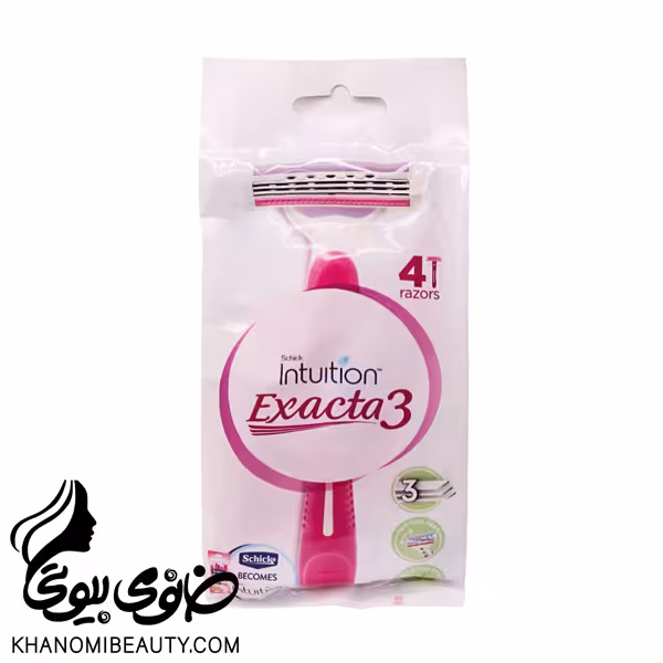 ژیلت اگزکتا 3 لبه زنانه 4 عددی شیک