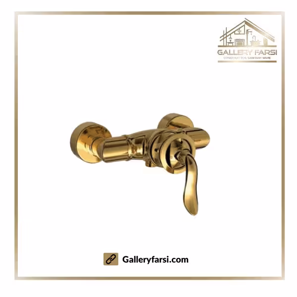 شیر توالت شودر مدل لوکا طلایی