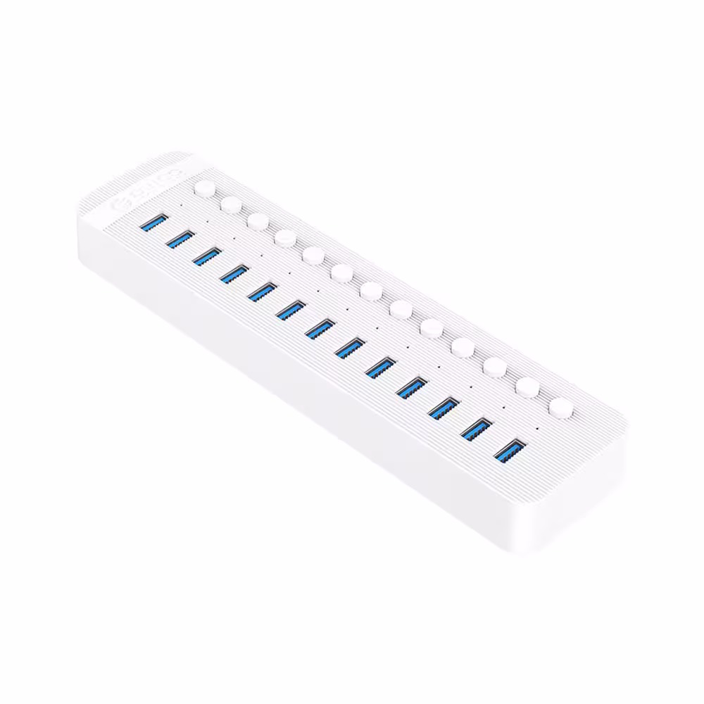 هاب 13 پورت اوریکو مدل ORICO CT2U3-13AB 13Port Hub With Individual Switches