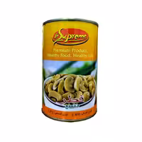 کنسرو قارچ ورقه ای سوپرمی Le Supreme وزن 400 گرم