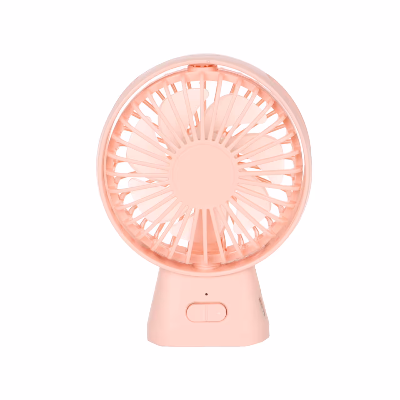 پنکه شارژی رومیزی مدل Portable Fan - گلبهی - RYL